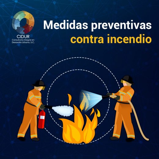 Medidas preventivas contra incendio de Protección Civil